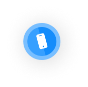 Phone with notification icon